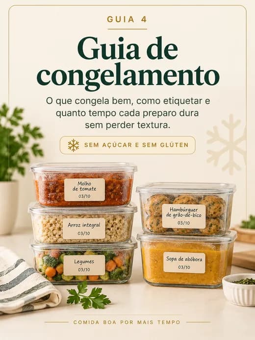 Capa do guia Guia de congelamento